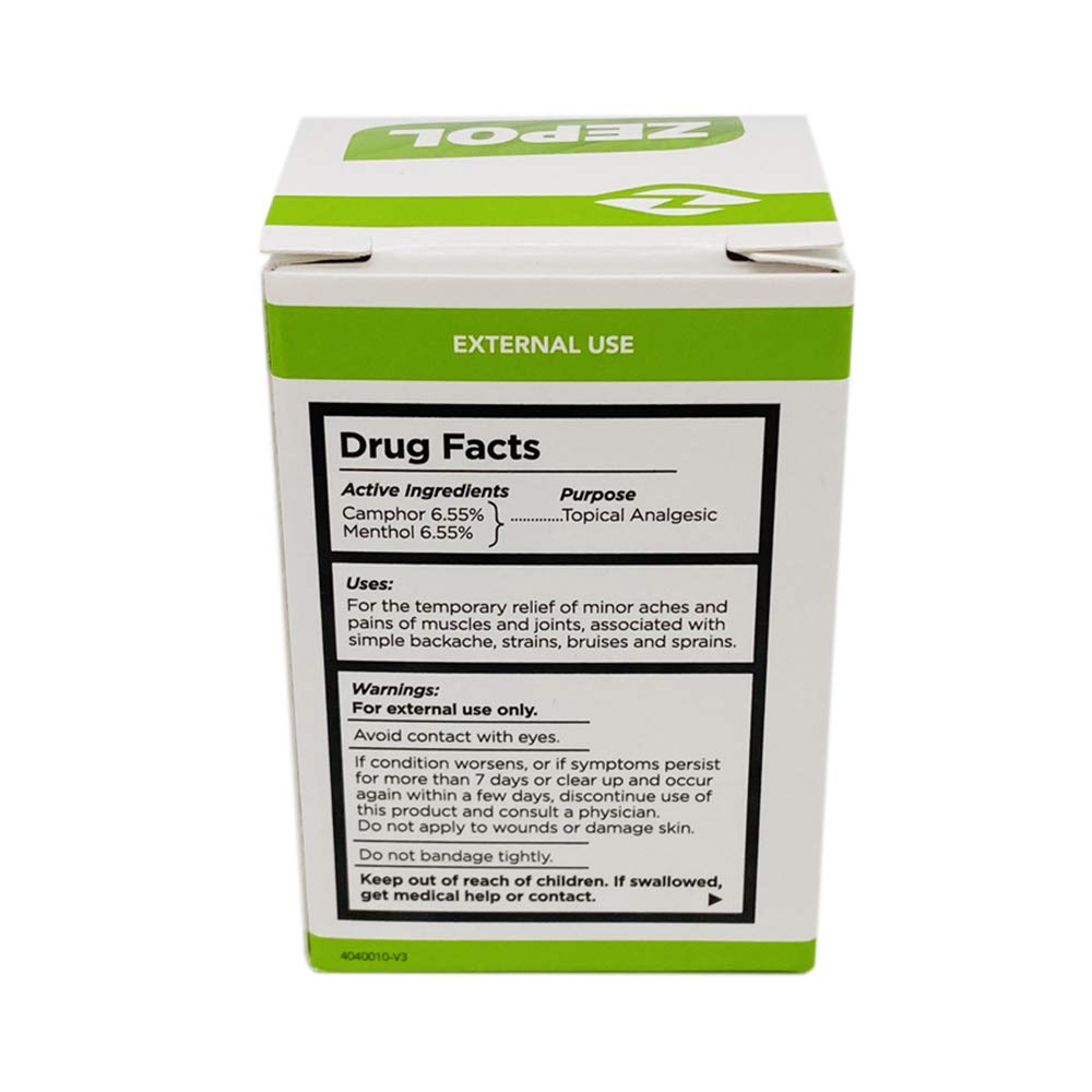 Zepol Topical Analgesic Ointment 1 oz.