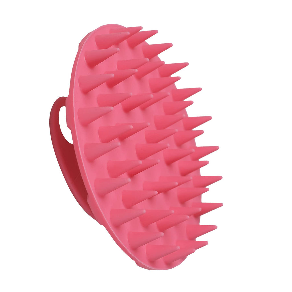 INNERNEED Scalp Massager Shampoo Brush, Wet & Dry Manual Scalp Care Head Scrubber Hair Washing, Soft Silicone Bristles, for Hair