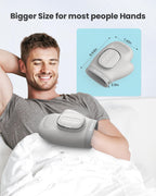 COMFIER Wireless Hand Massager with Heat and Compression,2025 Updated Larger Electric Finger Massage for Arthritis and Carpal Tu