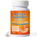 QUBIT Sodium Alginate for Acid Reflux - No Aftertaste & Taste Well, Easy to Swallow, for Silent Reflux, Heartburn & Indigestion 