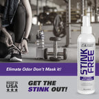 2Toms StinkFree Shoe Odor Eliminator Spray, Removes Odors Caused by Sweat in Shoes, Sneakers, Cleats, Boots & Gear, 8 Ounce Bott