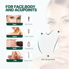 Gua Sha Facial Tools, GuaSha Massage Tool Guasha Board for SPA Acupuncture Therapy Trigger Point Treatment, Gua Sha Scraping Mas