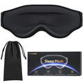 Fygrip 3D Eye Mask Sleep Mask for Men & Women, Ultra Comfort 100% Pressure-Free & 100% Light Block-Out Eye Mask for Sleep with E