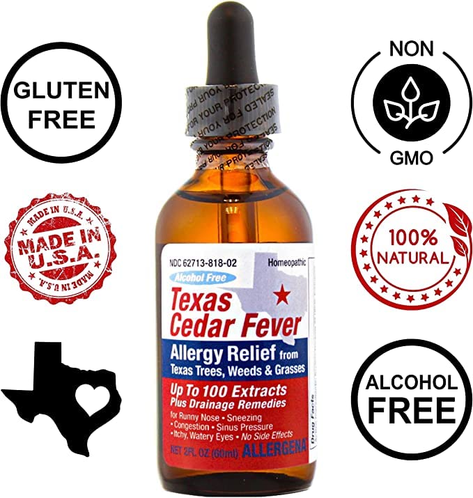 PROGENA Allergena Texas Cedar Fever (4 Fl Ounce, Adult)