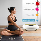 AromaHouse Aromashell Electric Plug-in Aromatherapy Diffuser/Warmer for Essential Oils and Fragrance for Bedroom, Bathroom, Kitc