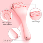 Tondiamo 2 Pcs Muscle Roller Stick Fascia Body Cellulite Face Muscle Massage Roller Manual Massage Tools for Muscles Relief Neck