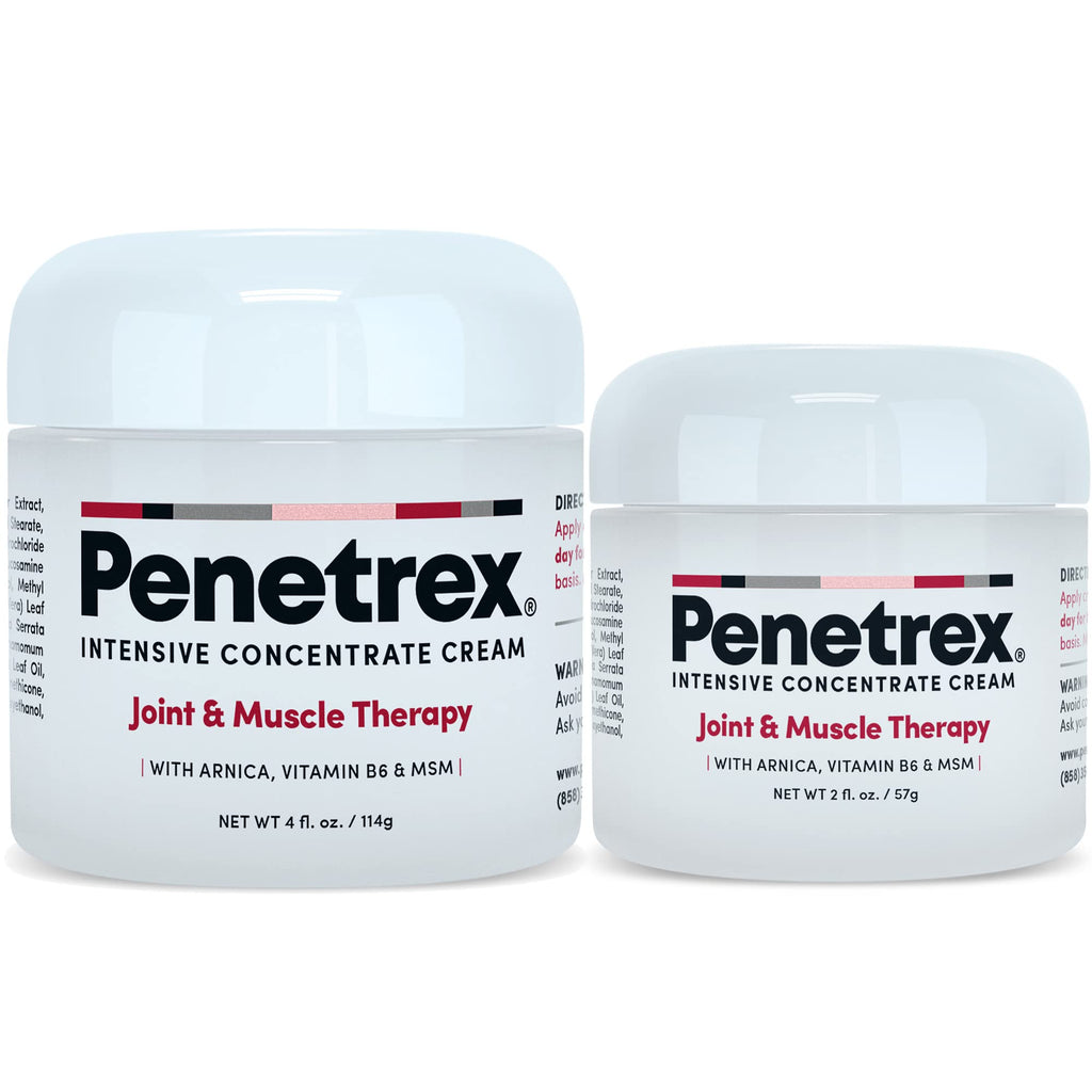 Penetrex Joint & Muscle Therapy Duo - Soothing Relief for Back, Neck, Hands, Feet & Nerves - Rub with Arnica, Vitamin B6 MSM & B