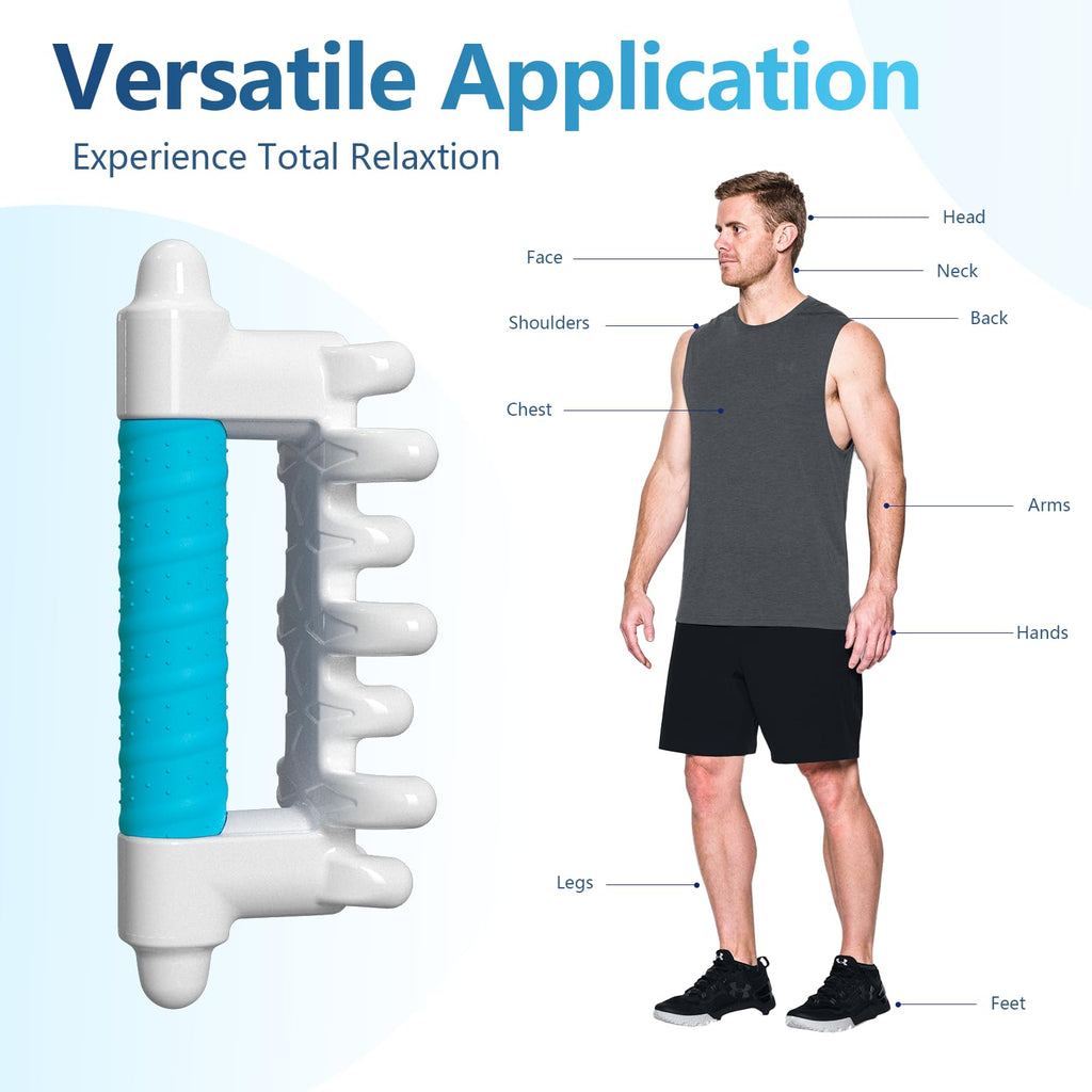 Vovtigo Fascia Massage Tool Blaster for Cellulite,Handheld Myofascial Release Tool for Deep Tissue Massage,Trigger Point Massage