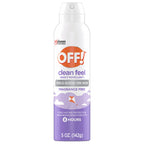 OFF! Clean Feel Insect Repellent Aerosol with 20% Picaridin, Bug Spray with Long Lasting Protection from Mosquitoes, Feels Good 