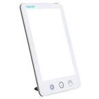 Verilux HappyLight Touch Plus - Light Therapy Lamp with 10,000 Lux, UV-Free, LED Bright White Light with Adjustable Brightness, 