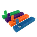USA Merchant - 7 Day Pill Box Small with Snap Close Lids - Weekly Pill Organizer 4 Times a Day or 28 Day Dispenser - Comes with 
