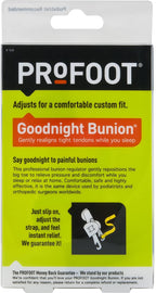 PROFOOT Goodnight Bunion Corrector for Women & Men, Adjustable Big Toe Straightener, Helps Realign Tendons & Muscles While Sleep
