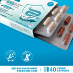 EMITIUM Probiotics & Prebiotics | IBS Relief, Diarrhea, Gas, Colon Health, Digestive Support | Artichoke & Vitamins | Irritable