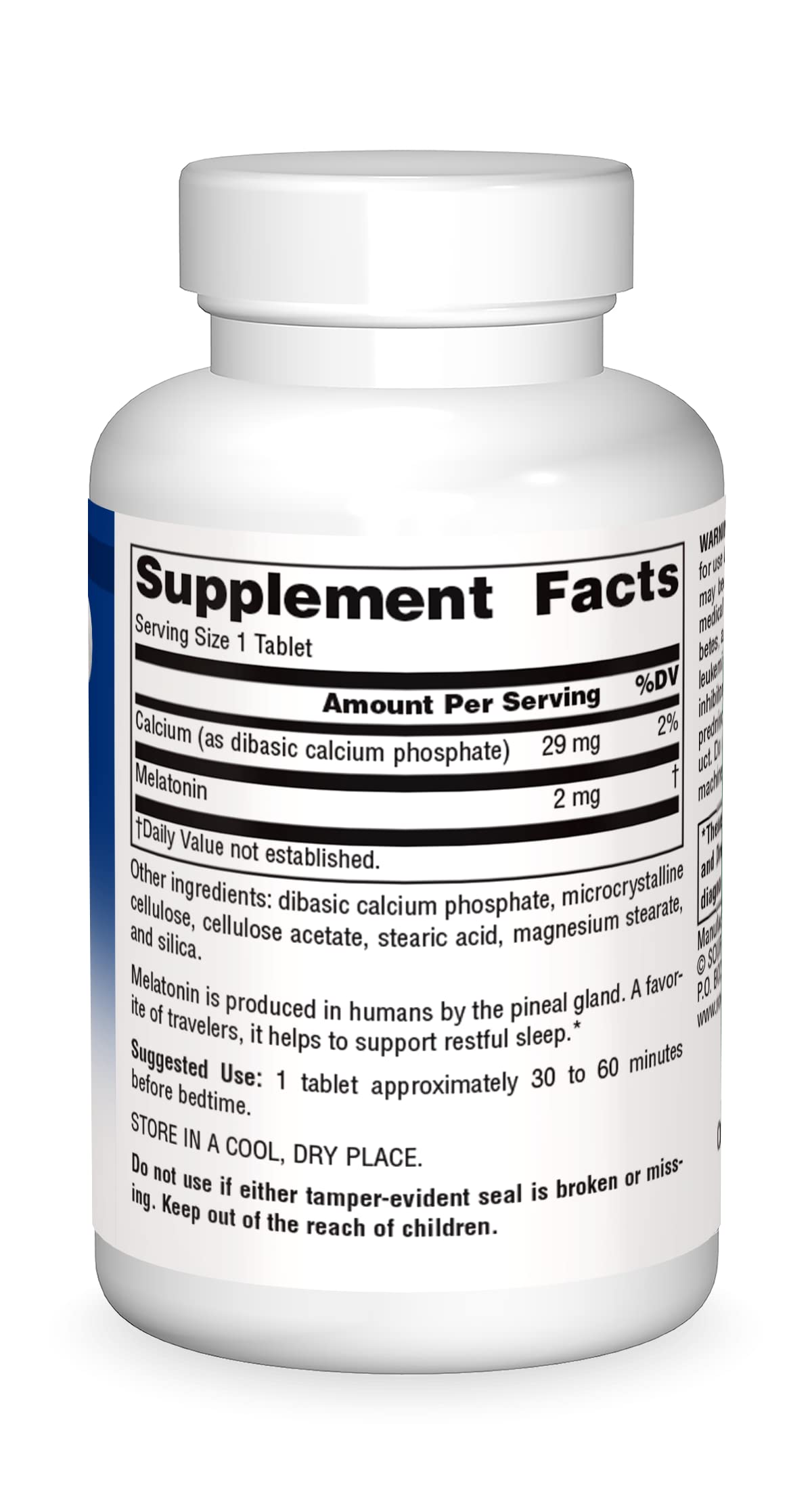 Source Naturals Time Released Melatonin 2 mg - 120 Time Release Tablets