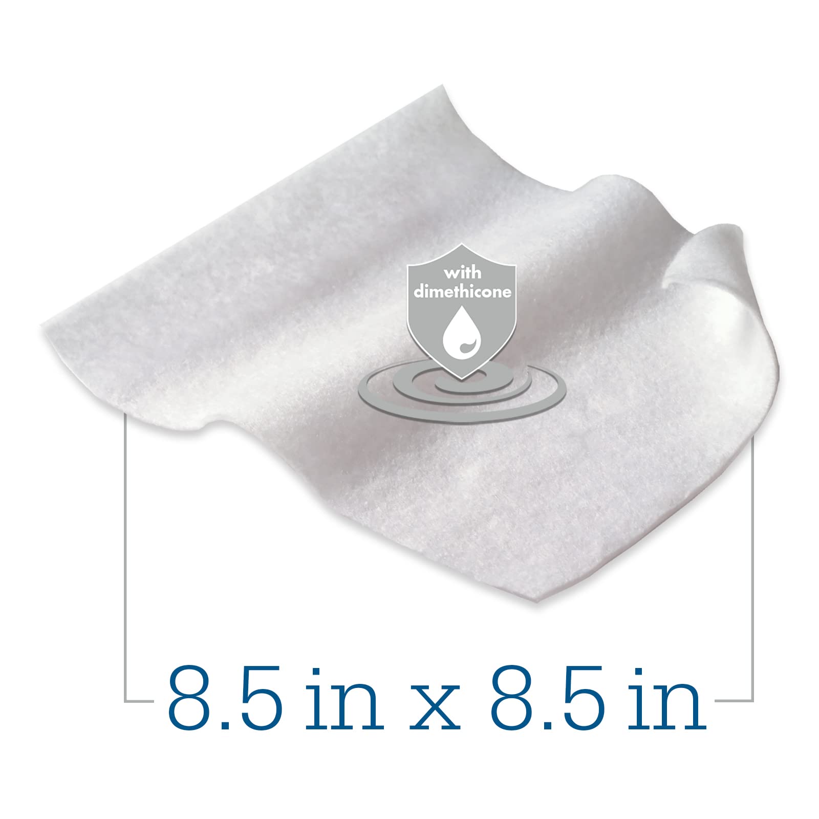 Stryker - Sage Comfort Shield Barrier Cream Cloths with Dimethicone - 1 Package, 24 Cloths - One-step Wipes Clean, Treat and Pro
