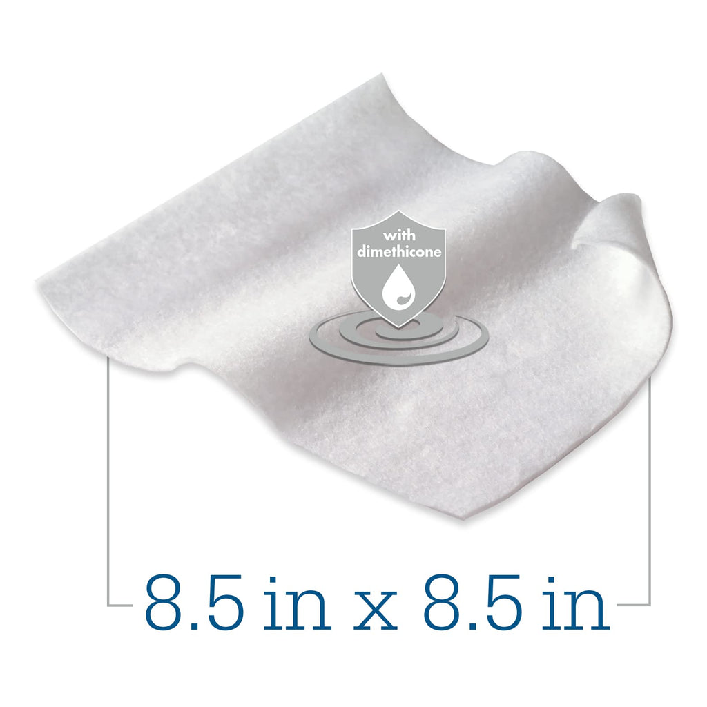 Stryker - Sage Comfort Shield Barrier Cream Cloths with Dimethicone - 18 Packages, 432 Cloths - One-step Wipes Clean, Treat and