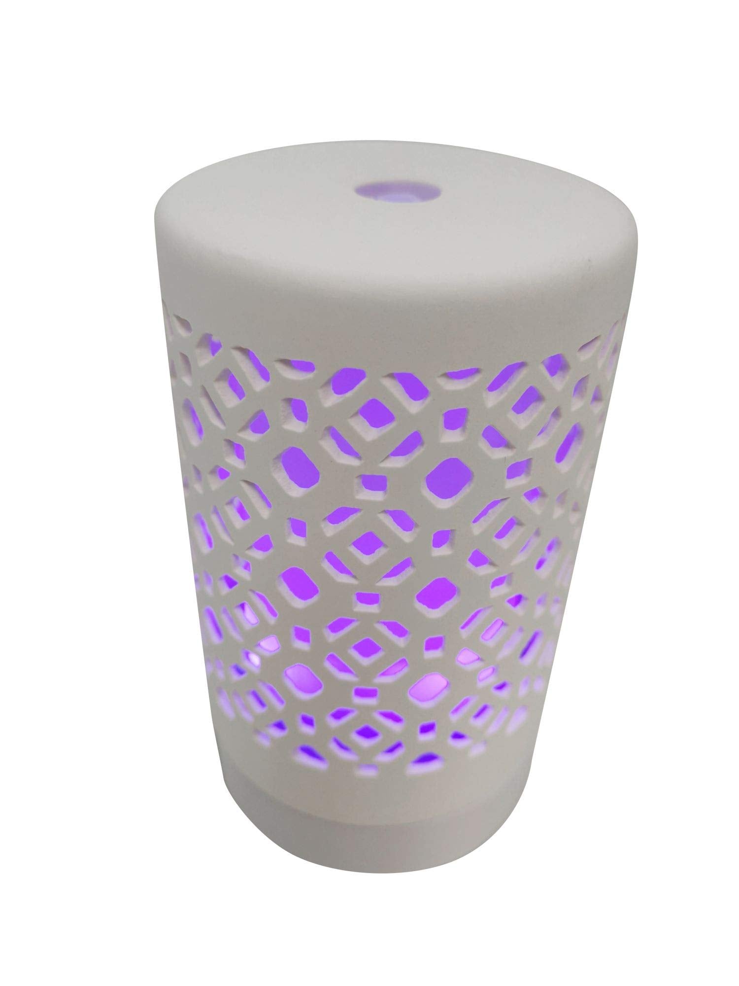 EcoGecko Ceramic Essential Oil Aroma Air Freshener Diffuser, Ultrasonic Diffusing Cool Mist Humidifier with Timers for Office Ho