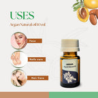 Roots & Above Pure Natural Almond Essential Oil 0.34 oz/10ml - for Diffuser, Candles, Soap Making, Perfume, Cold-Pressed, Skin,