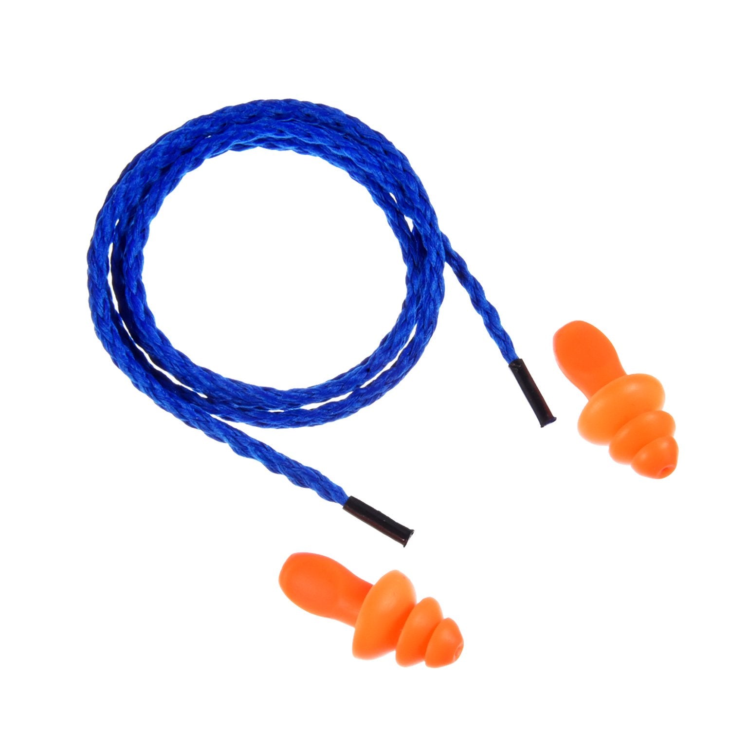 20 Pairs Corded Ear Plugs Reusable Silicone Earplugs with String Banded Ear Plug for Sleeping Noise Cancelling Noise Reduction H
