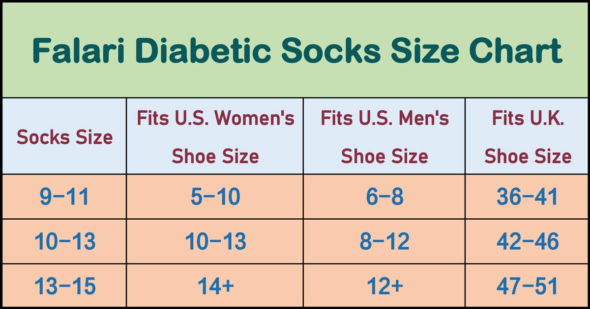 Falari Physicians Approved Diabetic Socks Crew Unisex 3, 6 or 12-Pack (9-11, 3 Pairs Grey)