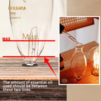 BAUSATZ Essential Oil Diffuser for Home Waterless Diffuser Infuser Aroma Diffuser Waterless Essential Oil Diffuser Oil Machine S