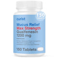 Curist Guaifenesin 1200 Mg Extended Release Tablets - 150 Count Maximum Strength Mucus Relief Tablets OTC - Clear Congestion