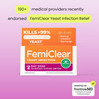 FemiClear 2-Day Dose Yeast Infection and Itch Control Ointment, for Moderate to Intense Symptoms, Made with All-Natural and Orga