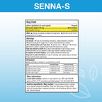 Puregen Labs Senna-S Natural Vegetable Laxative Plus Stool Softener Dual Action - Total 500 Tablets Senna Plus | Gentle Dependab
