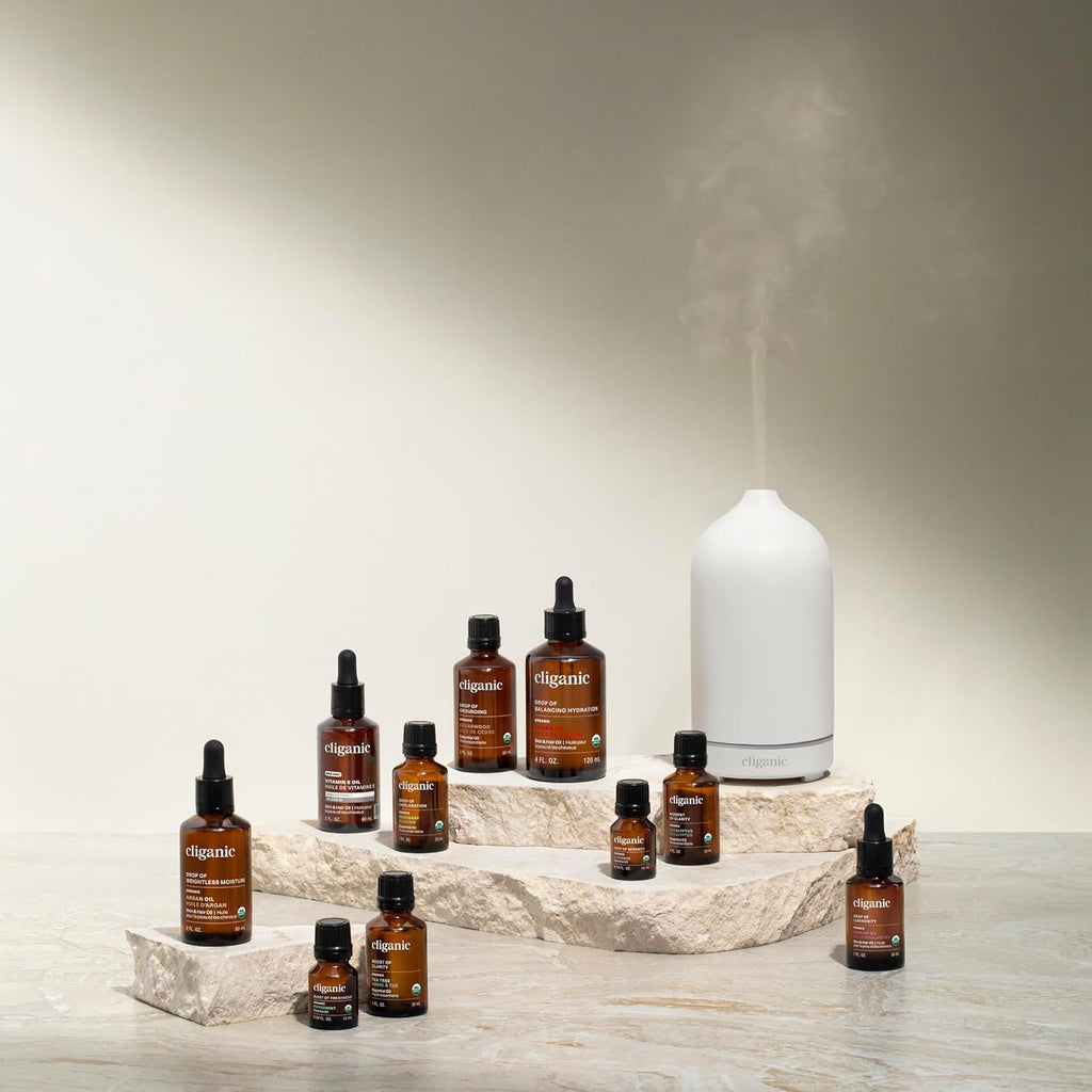 Cliganic Organic Cinnamon Cassia Essential Oil, 100% Pure Natural Undiluted, for Aromatherapy | Non-GMO Verified (Packaging May