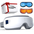Burrki Eye Massager with Heat and Cooling, Heated Massage Eye Mask