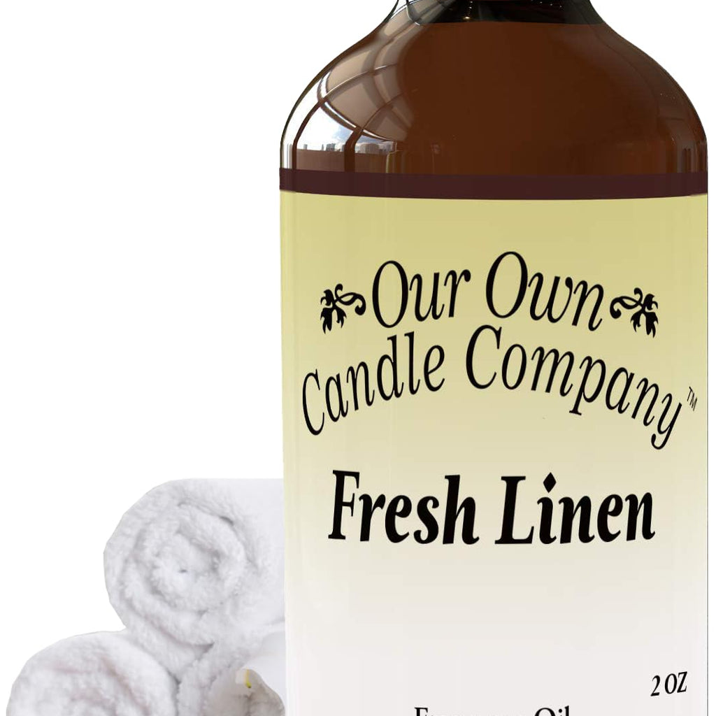 Our Own Candle Company - Fresh Linen Scented, Premium Grade Home Fragrance Oil for Diffusers (2oz)
