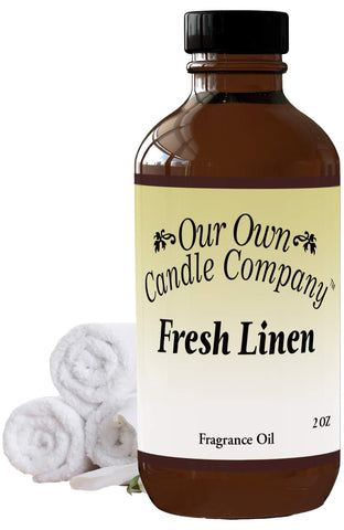 Our Own Candle Company - Fresh Linen Scented, Premium Grade Home Fragrance Oil for Diffusers (2oz)
