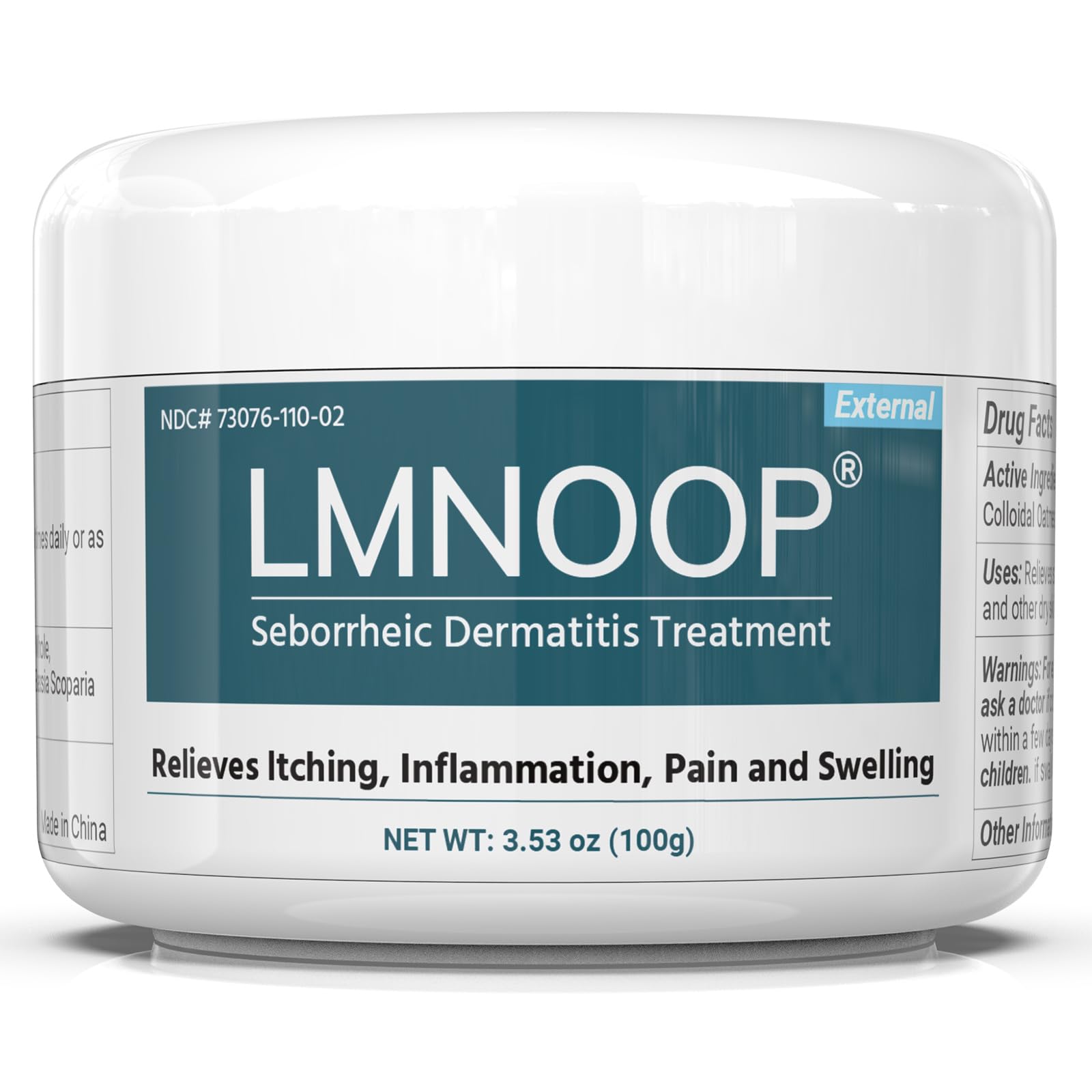 LMNOOP Seborrheic Dermatitis Cream, Extra Strength Scalp Treatment for Psoriasis, Folliculitis, Eczema, Dry Scalp, Dandruff, Ant