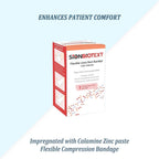 Sion Biotext Unna Boot with Zinc and Calamine - 3    x 10 Yards Flexible Compression Bandage - Moist Healing Environment - Ideal