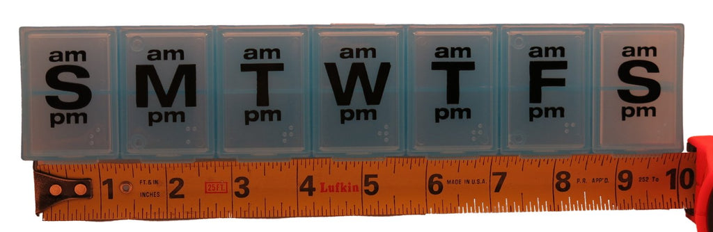 7 Day XXL Twice a Day Weekly Pill Organizer