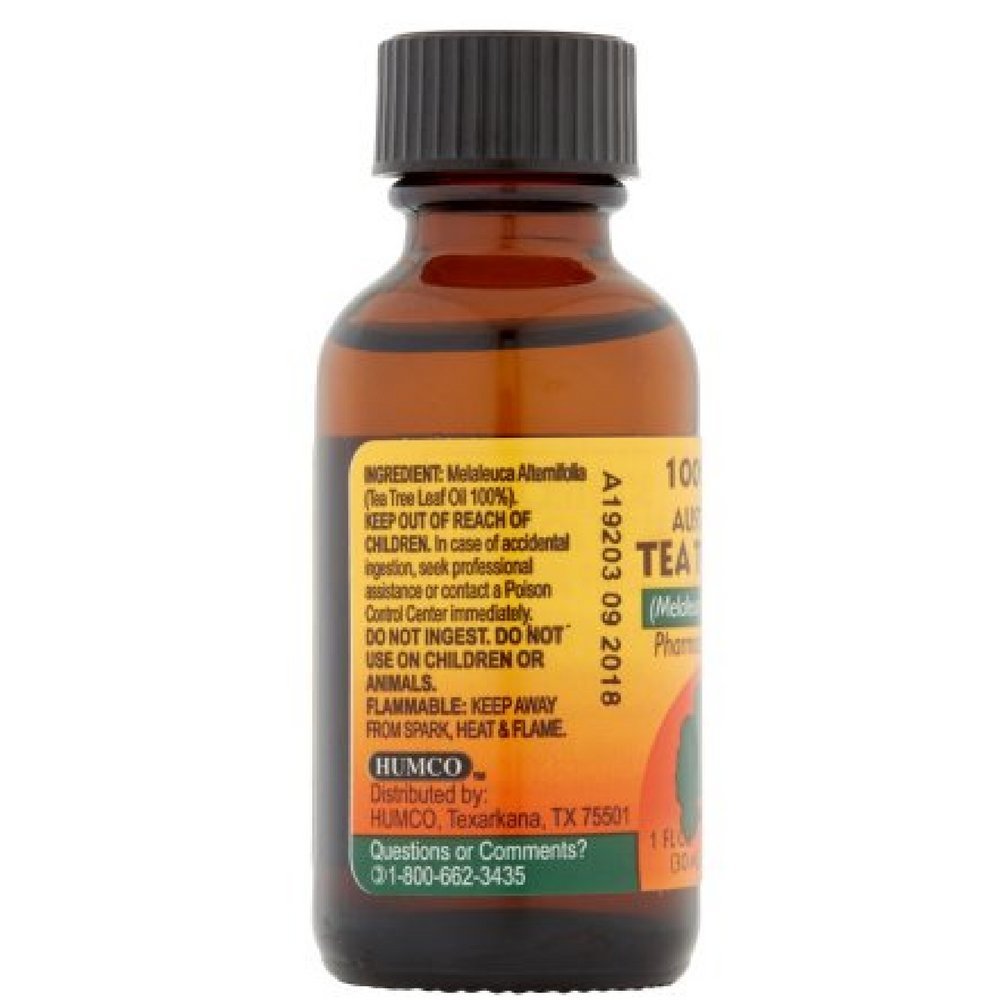 Humco 100% Pure Australian Tea Tree Oil, 1 fl oz