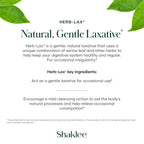 Shaklee - Herb-Lax Gentle Laxative - Herbal Blend with Senna Leaf for Digestive Health & Regularity - Occasional Constipation Su