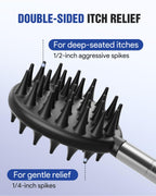 Gelibo Telescoping Back Scratcher with 5Pcs Detachable Heads,Fathers Day Dad Gifts from Wife Daughter Son,Mens Gifts,Husband, Ex