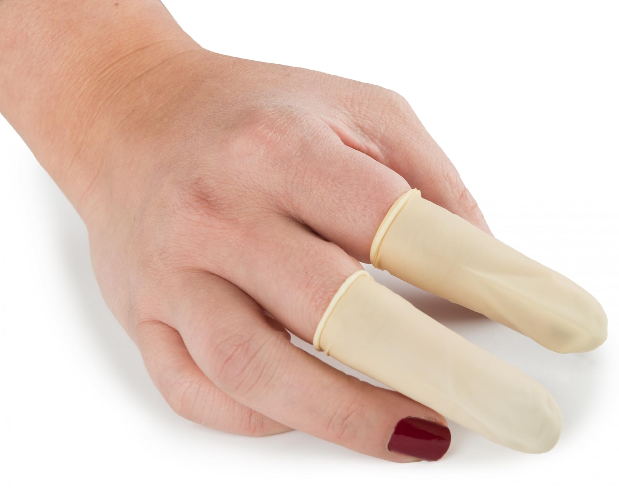 Graham-Field 3908 S Grafco Latex Finger Cots, Small, 144 Count (Pack of 1)