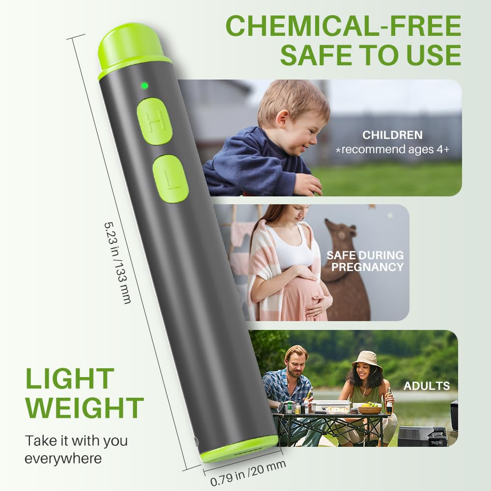 Bug Bite Relief with Suction Tool and Heat Mosquito Itch Relief-Insect Sting&2-in-1 Bite Relief Rechargeable Bug Bite Sucker and