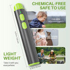 Bug Bite Relief with Suction Tool and Heat Mosquito Itch Relief-Insect Sting&2-in-1 Bite Relief Rechargeable Bug Bite Sucker and