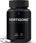 HUMANX VertiGone - Vertigo Relief - Time-Tested Ingredients - Ancient Natural Inner Ear Balance Supplement - Relieves Dizziness,