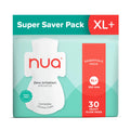Nua Ultra Safe| 30 Heavy Flow Xl+ | Super Saver Pack | Leakproof & Toxic Free Sanitary Pad (Pack Of 30)