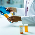 Empty Plastic Pill Bottles with Easy Open Snap Caps (Not Child Resistant), Prescription Medication Vials, Clear Containers Pill