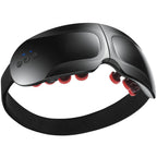 Fullicon Eye Massager with Heat & Vibration, Ultra Light Migraine Relief Products, Foldable Mask with Bluetooth Music, Face Mass