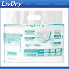 LivDry Incontinence Pad Insert Long Length, Protection for Men and Women, Extra Absorbency with Odor Control (240 Count)