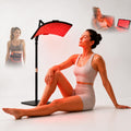 Red Light Therapy Lamp, 3 Ways to Use, 660nm & 850nm for Face & Body