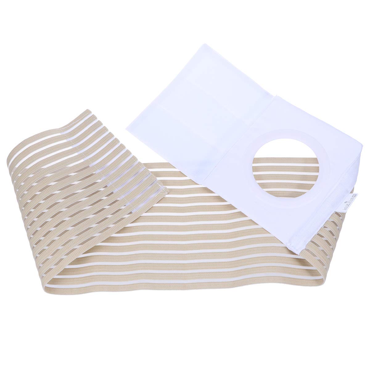 SUPVOX Ostomy Support Belt Elastic Hernia Band Breathable Belly Band for Man Woman Colostomy Abdominal Support