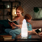 Himalayan Glow WBM Selenite Tower Skyscraper 10cm, Natural Home Decoration & Meditation Crystal Stone-3 PCS Lamp, (Pack of 3), W