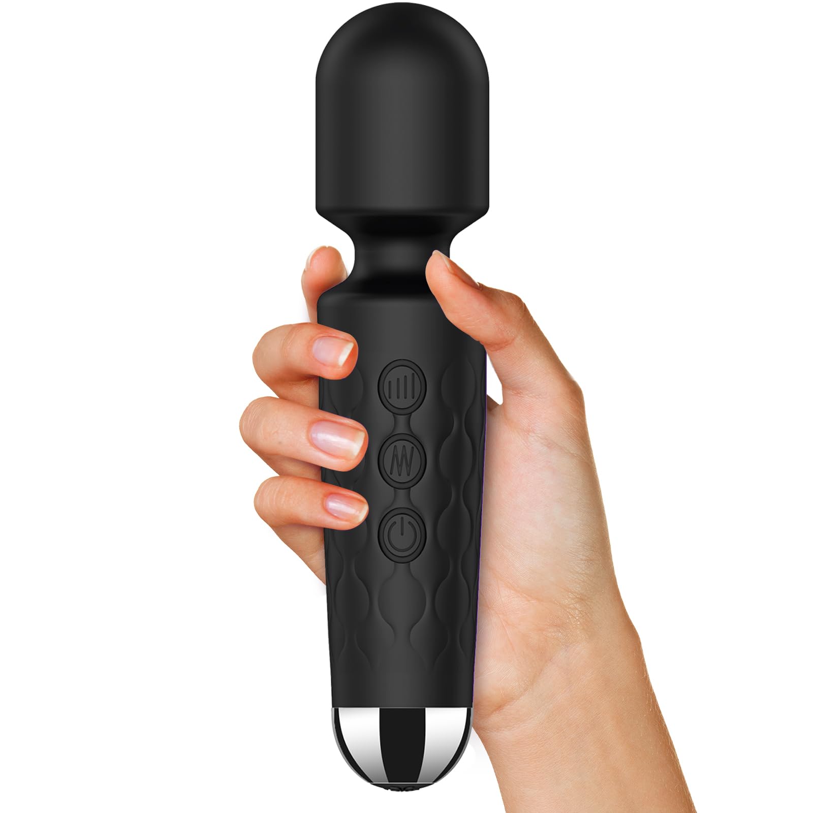 Kitppit Back Small Bullet Massage for Women - Rechargeable Electric Body Mini Personal Massager - for Foot - Arm Muscle Relaxati
